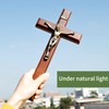 ARCHOBAN Crucifix Wall Cross Catholic, 12 Inch Wooden Cross with