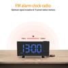DollaTek Projection Alarm Clock for Bedroom Digital Ceiling Radio Alarm