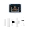 2 Pairs of Handlebar Moustache Training Wheels, Moustache Curler Shape