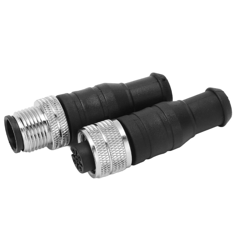 Pair for NMEA2000 Male Female Terminator Resistor 5Pin M12 Thread