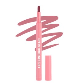 Erinde Lip Contour Lip Stain, Lip Liner Stain Long-Lasting Waterproof, Smudge Proof Transfer-Proof Lipstain Pen Lip Tint Marker, Vegan & Cruelty-Free Formula, 02 Rose Mauve