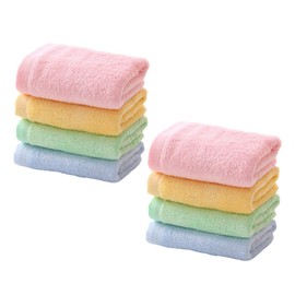 FOMIYES Super Absorption Face Towels Boys and Girls Wash Cloths Pieces Bath Face