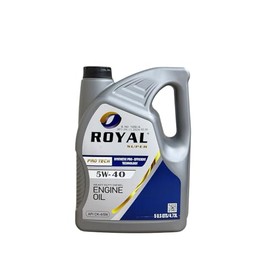 Royal Super 5W-40 Heavy Duty Diesel Engine Oil, Synthetic Pro-Tech, 5 Quarts (5W-40, 5 QTS)