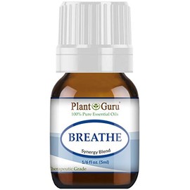 Breathe Essential Oil Blend 5ml Respiratory 100% Pure Therapeutic Grade.