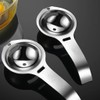 2 Pieces Egg separator, egg white and yolk separator, stainless