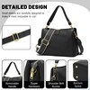 SHESTORY Small Women Genuine Leather Bucket Shoulder Bag Soft Crossbody