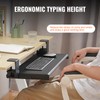 VEVOR Clamp on Keyboard Tray Under Desk, Desk Keyboard Tray