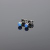 FACOKO Earrings for Women, Titanium Opal Stud, Non-Nickel Earring, Hypoallergenic