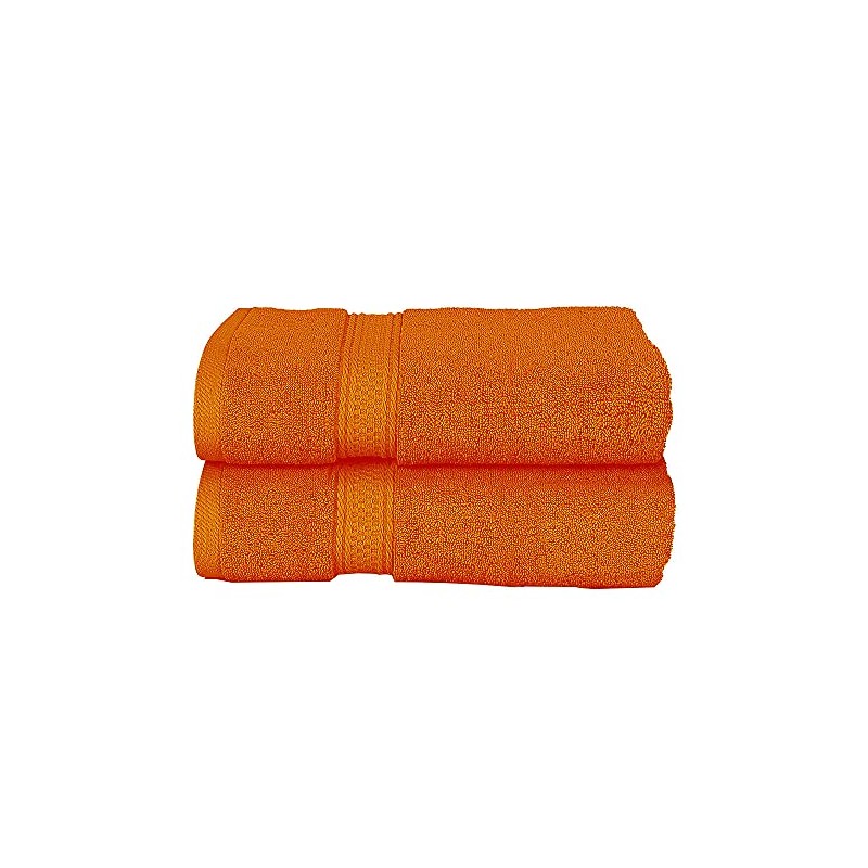 Milosc Pack of 2 Large Bath Towels Set Super Absorbent