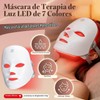 Máscara Facial LED, Máscara de Luz para el Cuidado de