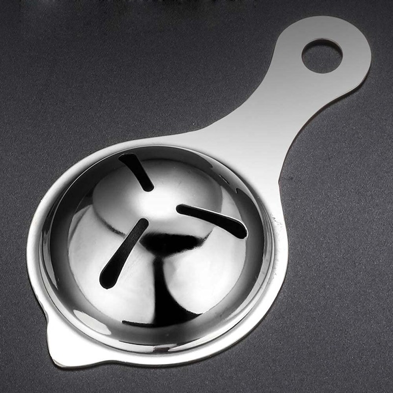 Egg Separator, Stainless Steel Separator, Yolk & Egg White Filter，Kitchen