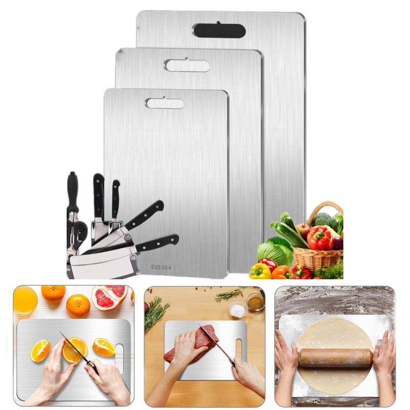 Will Like 304 Stainless Steel Chopping Boards Stainless Steel Kitchen