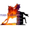 CafePress Turn 'N Burn Rectangle Sticker Rectangle Bumper Sticker Car
