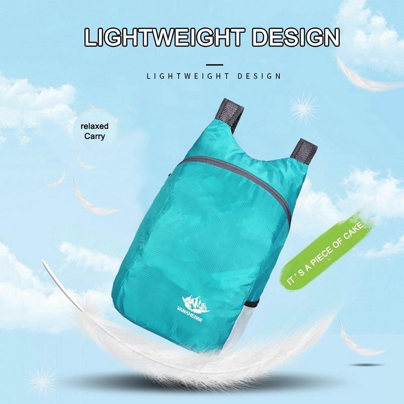 Waterproof Foldable Backpack, Lightweight Travel Backpack, Outdoor Sports Backpack, Portable
