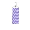 ANKROYU 6Color Lipstick Holder Keychain, Wave Pattern Lip Balm Chapstick
