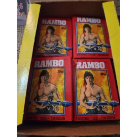 ONE WAX PACK: 1985 Topps Rambo First Blood Part 2 Cards UNOPENED/SEALE