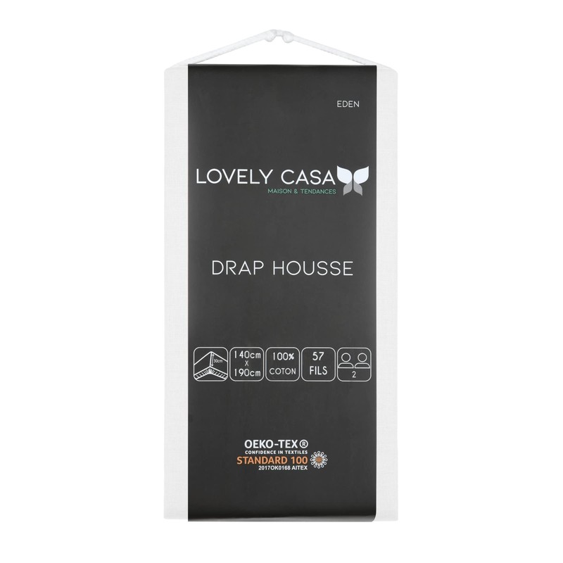 Lovely Casa - Fitted sheet - Size 140 x 190
