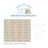 123 Bear 100 % Algodón Body, Paquete de 4 gris