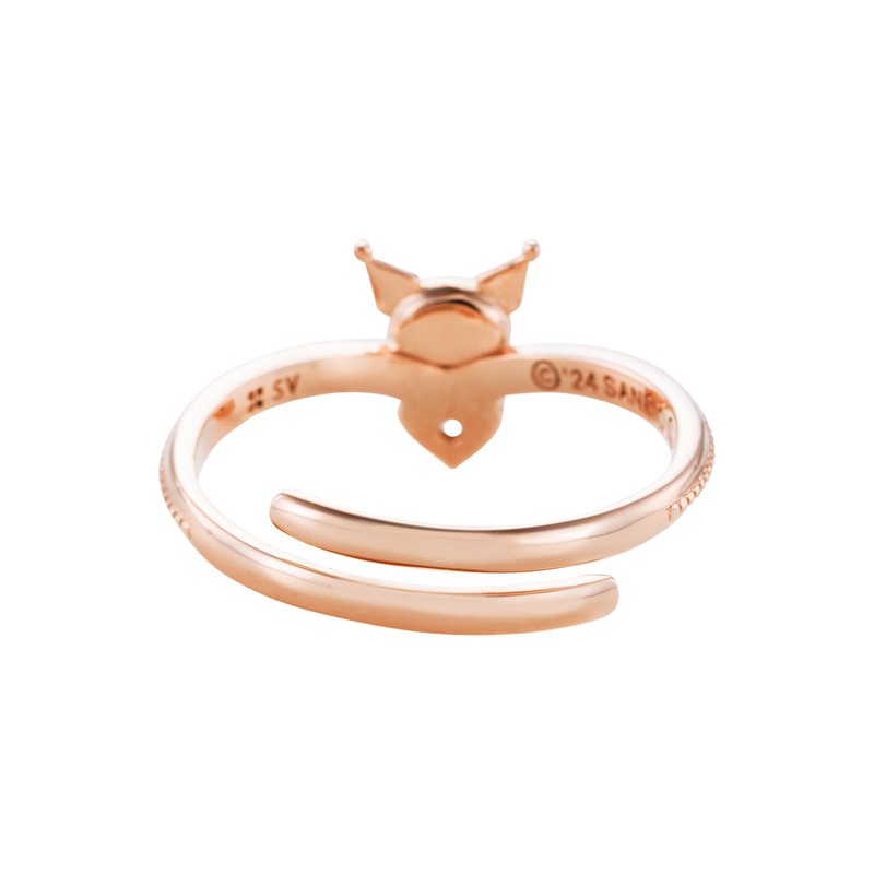 [ White Clover ] Kuromi Ring Free Ring Fits Sizes