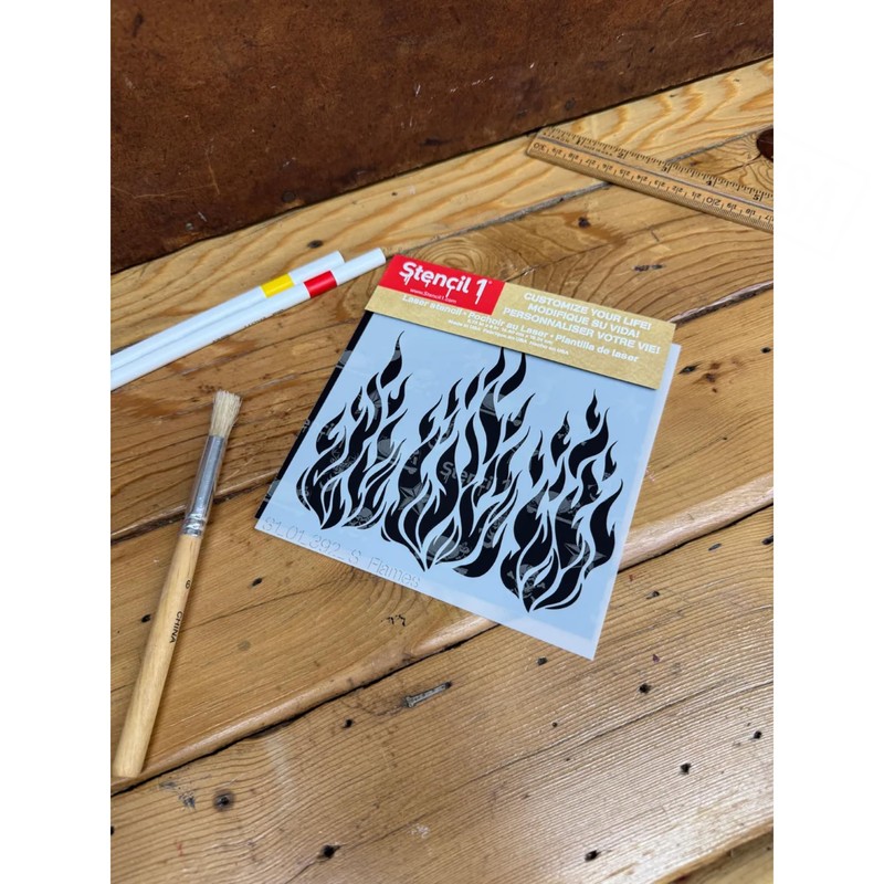 Stencil1 Sugar Skull 8.5 X 11