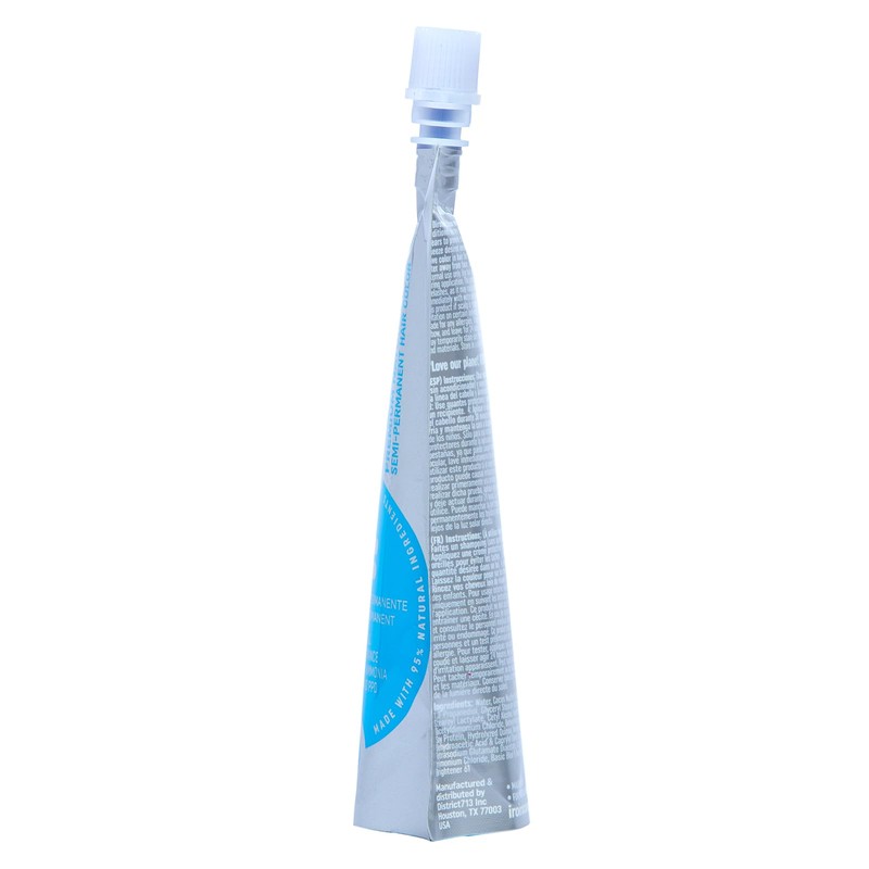 IROIRO Premium Natural Semi-Permanent Hair Color 340 Neon Blue (8oz)