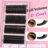 Himirell 280 Pcs Lash Clusters Extensions Kit - 60D 80D