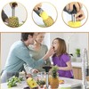 Yizerel 2 Pack Stainless Steel Pineapple Corer Cutter Slicer Peeler