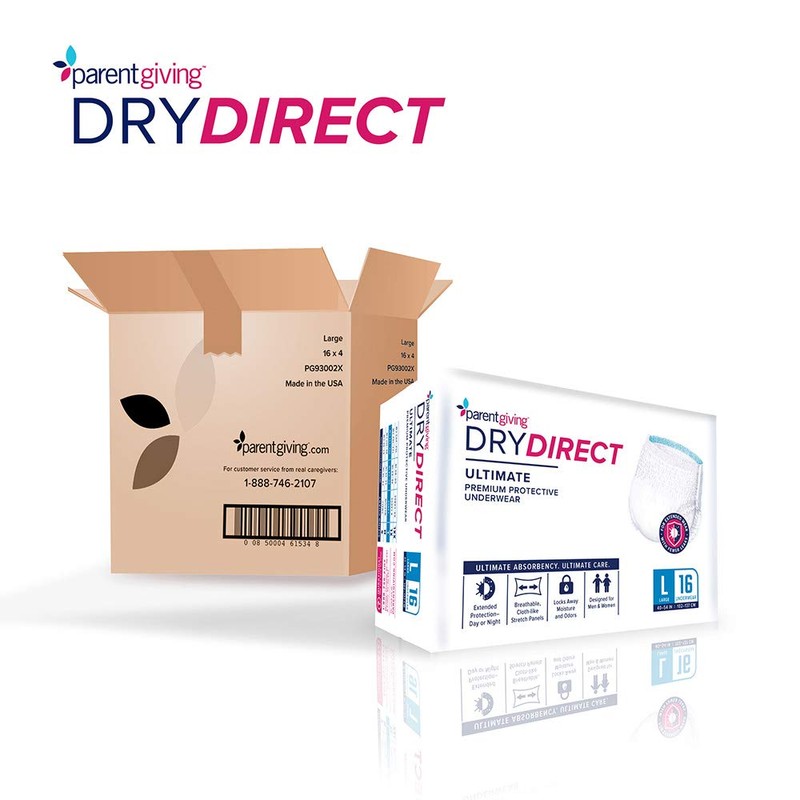 Dry Direct Ultimate Underwear (XX-Large - Pack of 12) by