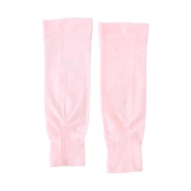 [Meltryllis] アームカバー キッズ 子供用アームカバー 1組 UVカット 手袋 UPF50+ 日焼け防止 男の子 女の子兼用 防虫 滑り止め 高伸縮 冷感 吸汗速乾 スポーツ アウトドア （ピュアピンク）