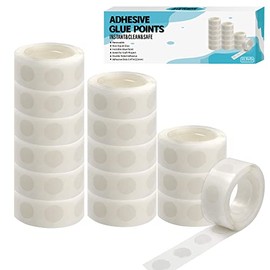 3000pcs Glue Point Clear Balloon Glue Removable Double Sided Adhesive Dots Tape for Craft Decoration