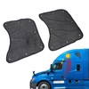2 Pcs Semi Truck Window Sun Shades, Mesh Side Window