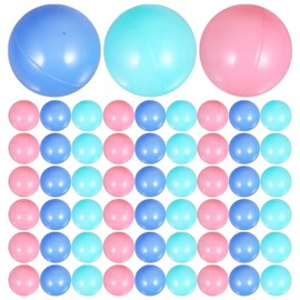 MAGICLULU Ballpit Balls 100Pcs Large Baby Ball Pit Balls Crush Proof Plastic Balls for Kids Pool Tent Party Colorful Pit Balls