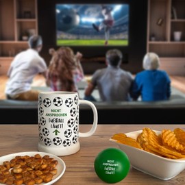 GRUSS & CO 48226 Crumple Ball Motif Football Gift 6.5 cm Gift Box