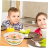 Mikinona Smooth Enamel Bowls with Lids Fresh Keeping Salad Bowls