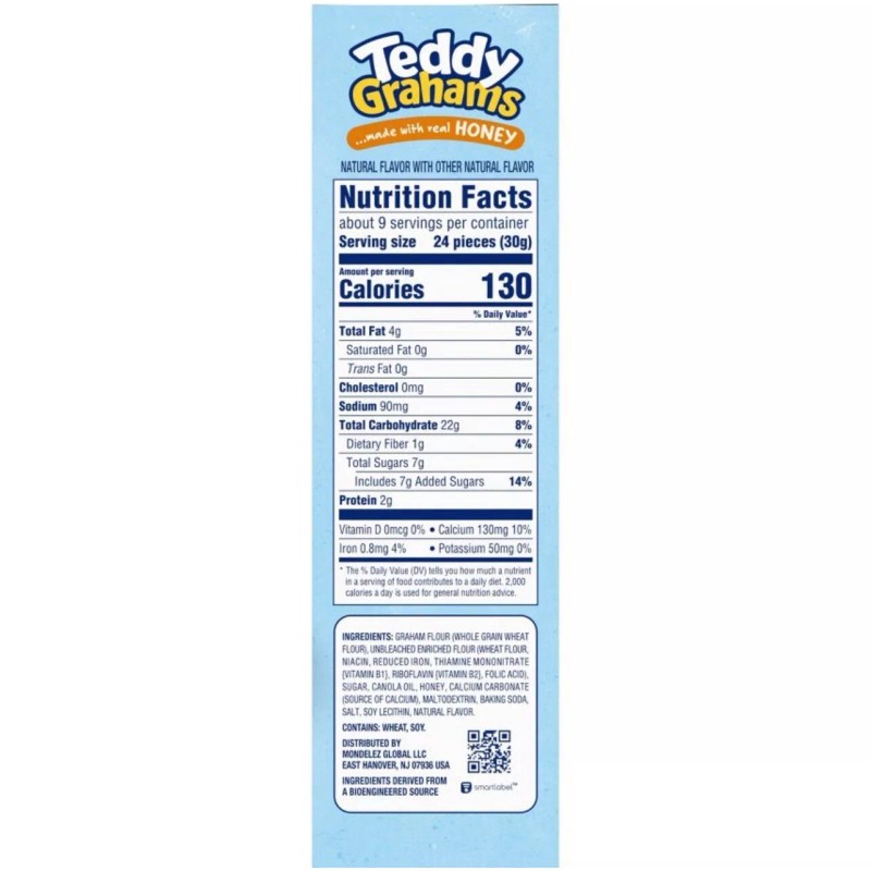 Nabisco ⚫️ New Teddy Grahams Honey Graham Real Snacks Bear