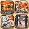 XINNOVEL 2 in 1 Workbench Toys for Toddlers 3-5, Kids