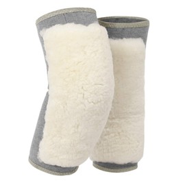 RUIXIB Women Men Winter Warm Knee Brace Thermal Cashmere Knee Sleeve Leg Guards Protector Kneelet Anti-slip Outdoor Kneecap Brace Knee Warmer Coldproof Knee Wraps Pads