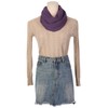 Elerevyo Women's Scarf, Solid, Chiffon, Lightweight, Soft, Thin, Long Head