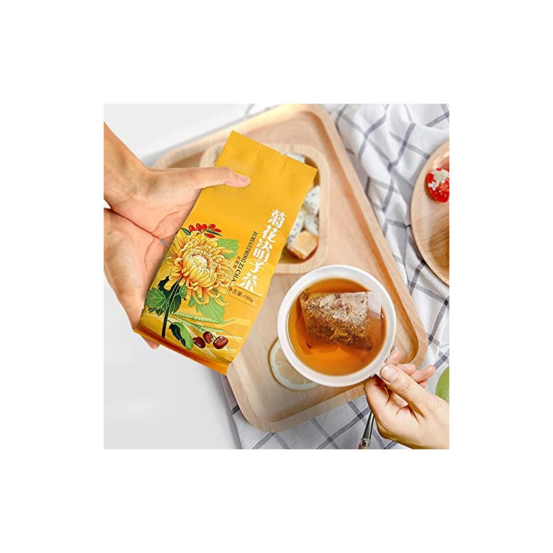 JINQI Chrysanthemum Flower Tea, 5.3 oz (5 g) x 30