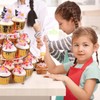 3 Tier Cupcake Stand Acrylic Dessert Carrier Transparent Removable Legs
