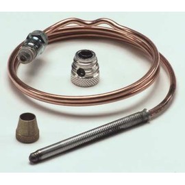 ROBERTSHAW 1970-048 Repl Thermocouple,Threaded,48 In PK 10
