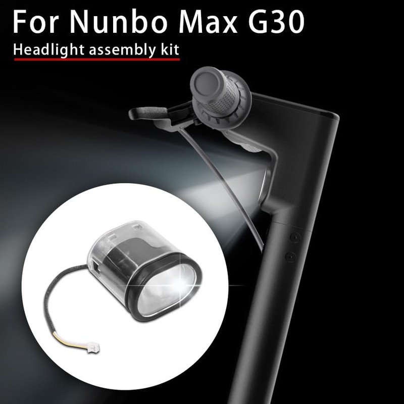 Felixstory Scooter Headlight Front Light for Ninebot Max G30P/ G30LP