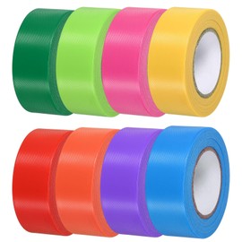 MECCANIXITY Flagging Tape,Non-Adhesive Plastic Neon Survey Marking Tape 1 Inch x 98 Feet for Tree Hunting Boundaries Hazardous Areas Marking Ribbons Multicolored