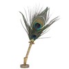Feather Pen Exquisite Pattern Quaint Texture Comfortable Grip Stainless Steel