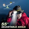 Mossy Oak 600 Lumens Rechargeable Headlamp, Lightweight LED Headlight with