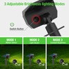 nipify Solar Spot Lights Outdoor Motion Sensor with 3 Modes,