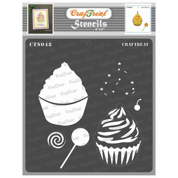 CrafTreat Multilayer Stencils for Painting on Wood, Canvas, Paper, Fabric,