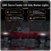 POPMOTORZ LED Side Marker Lights Assembly Compatible With 2020 2021