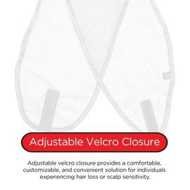 DONNA Extra Large Mesh Wrap 1pc HEADBAND, Silk Wraps, Mesh Wrap for Women’s Hair for Face Wash, Makeup Hair Accessories Headbands Mesh Wrap, 1PC WHITE COLOR