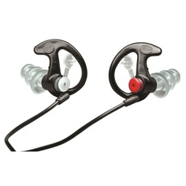 Surefire EP4 SONIC DEFENDER Ear Plugs, Black, EP4-BK-MPR